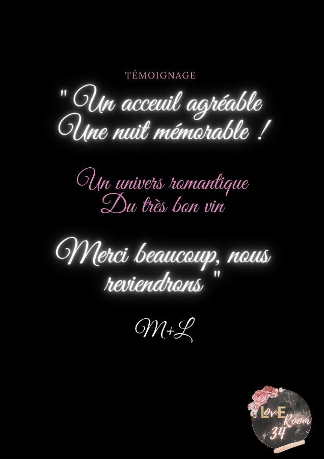 Loveroom34 Montagnac  Exterior foto