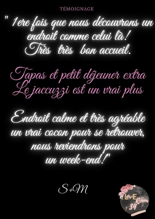 Loveroom34 Montagnac  Exterior foto
